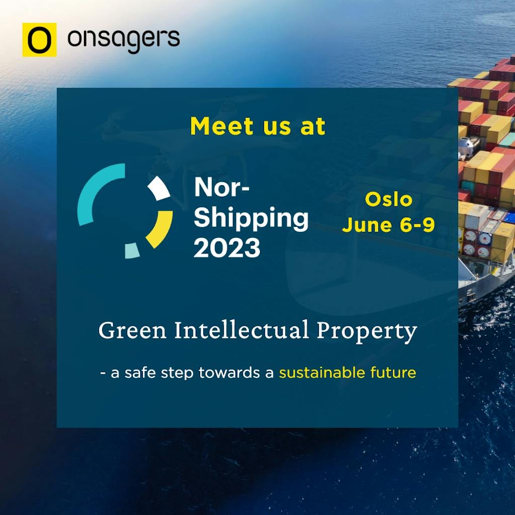 Bilde-av-Nor-shipping-annonse-for-Onsagers.-Green-intellectual-property.-A-safe-step-towards-a-sustainable-future-1